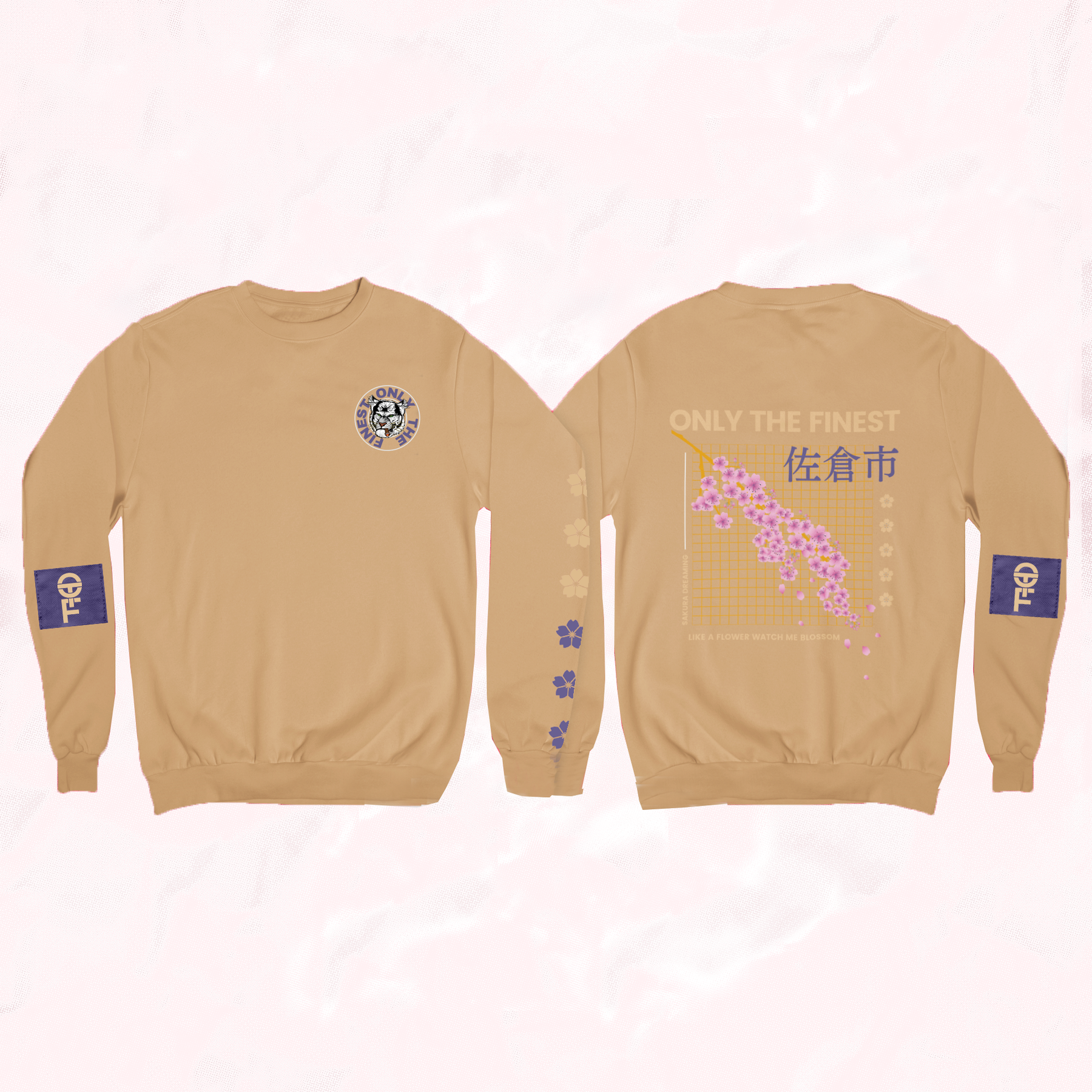 Pre-Order Only The Finest Crimson Bliss crew neck and jogger set